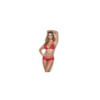 Top triangle wetlook rouge 